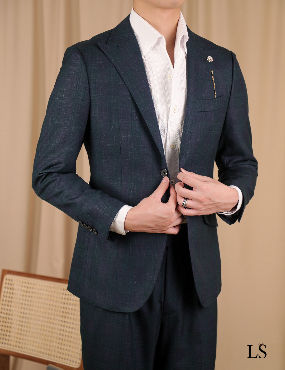 Traje dos botones Arezzo