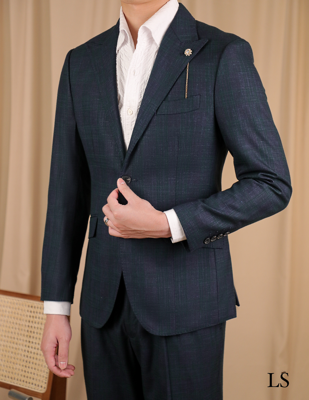 Traje dos botones Arezzo