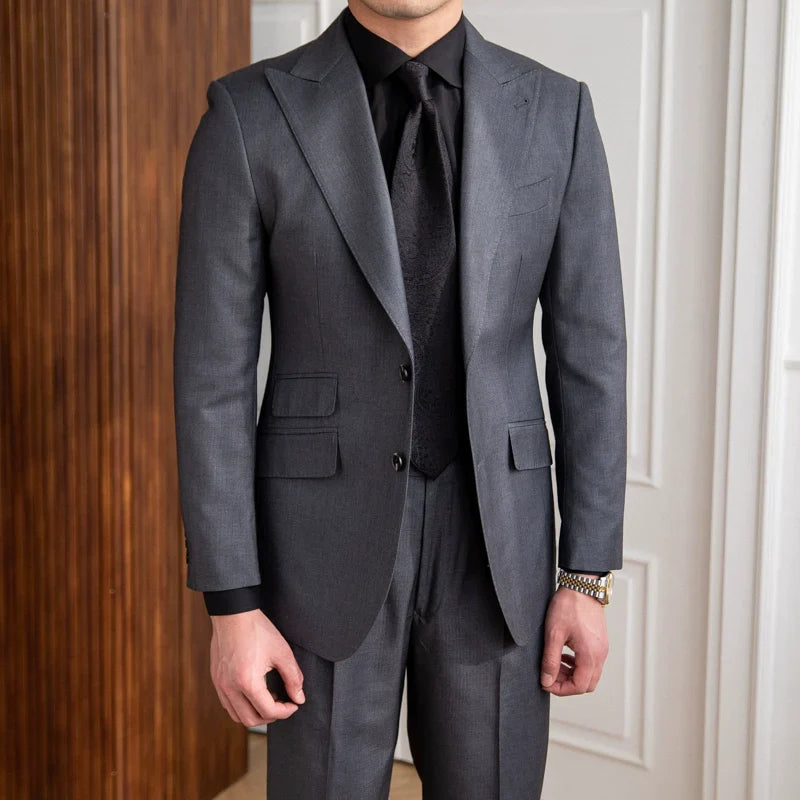 Traje italiano de dos botones