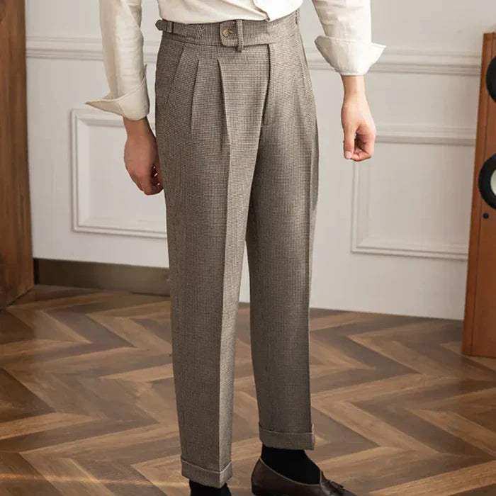 Gurkha Pants Checkered Looped LS061