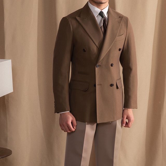 Blazer envelope Cagliari marrom