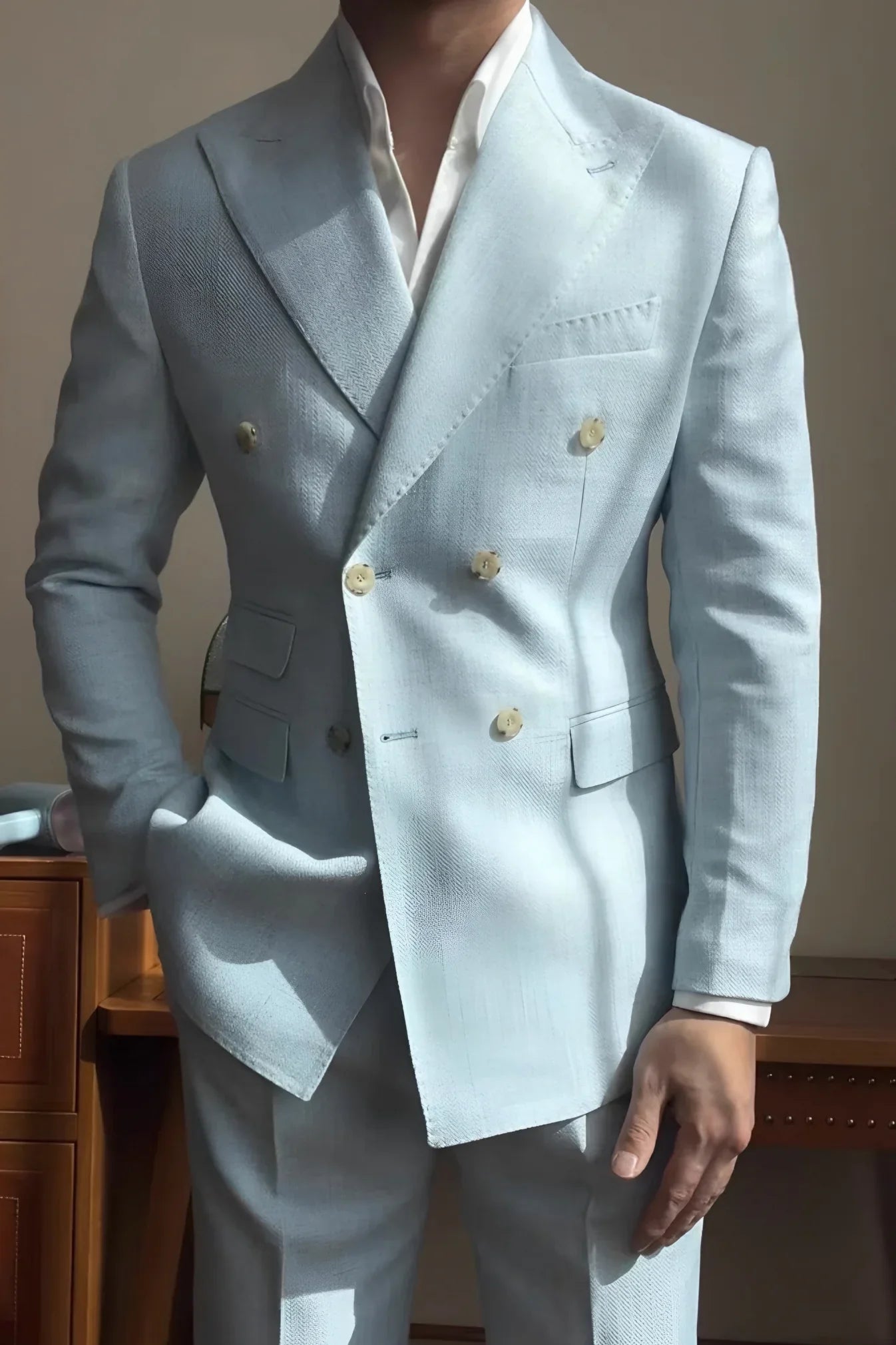 Double-Breasted Suit Napoli