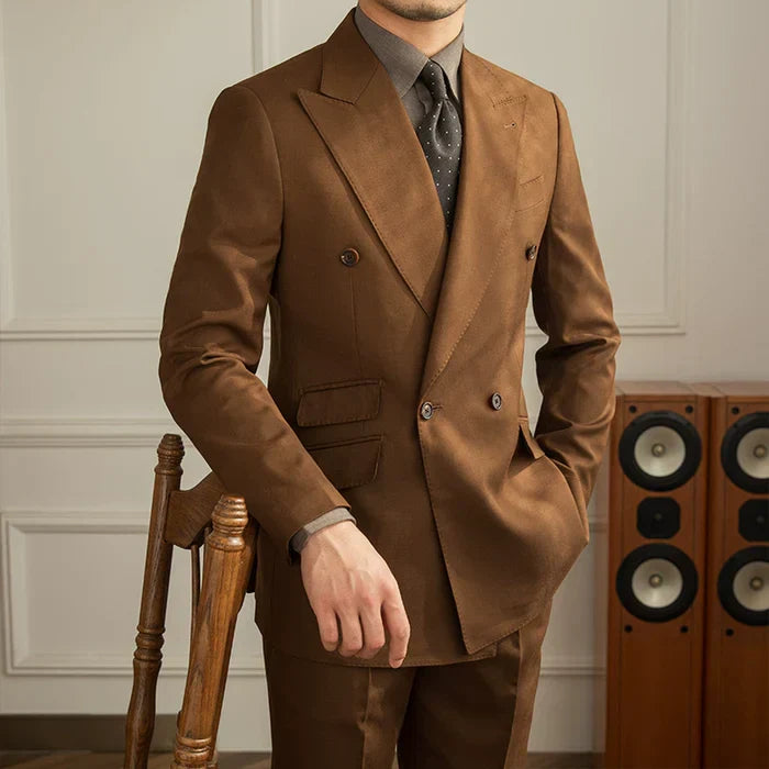 Blazer envelope marrom Bolonha