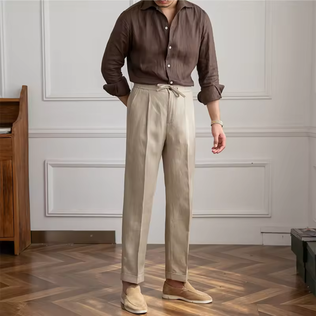 Pantalones de lino Palermo LS01