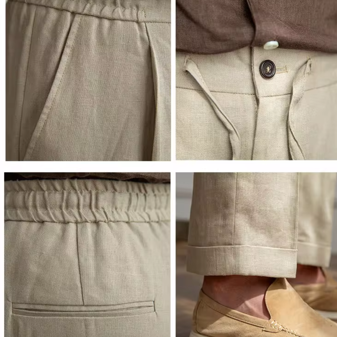 Pantalones de lino Palermo LS01