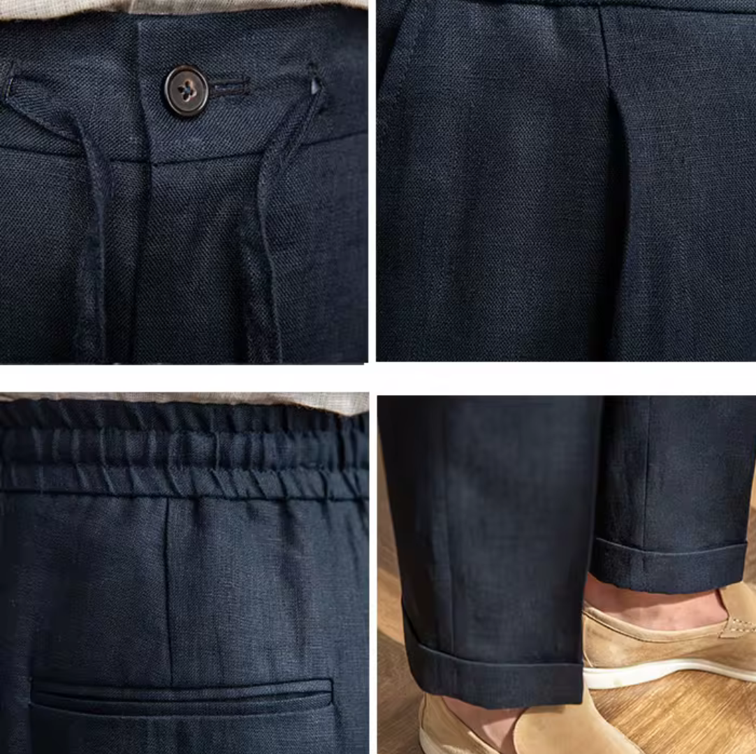 Pantalones de lino Palermo LS01