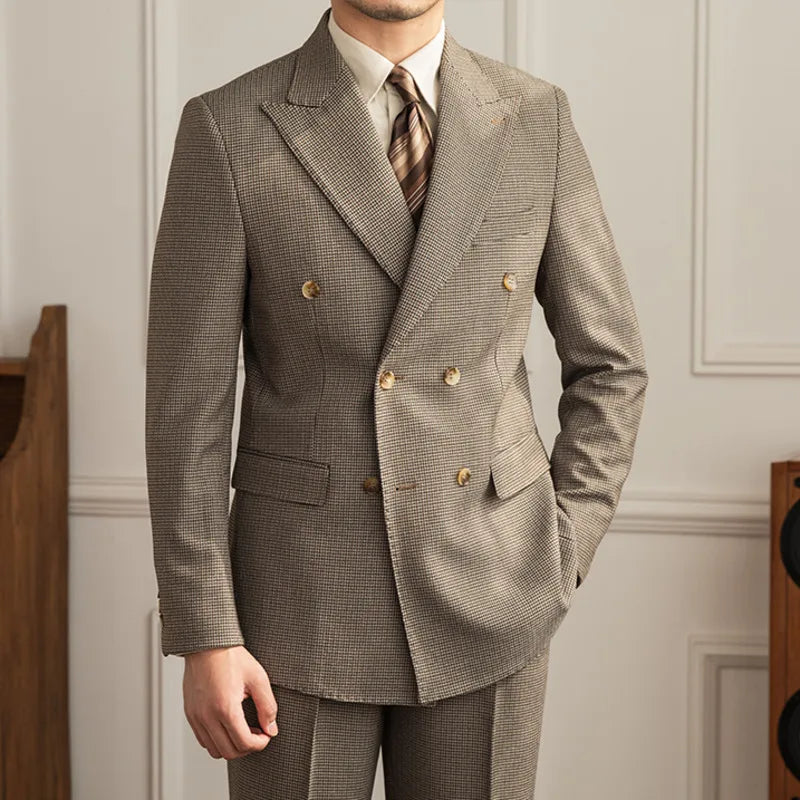 Traje británico con lazo LS011