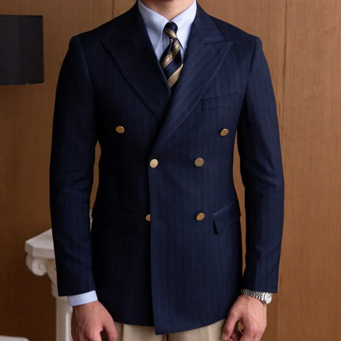 Blazer cruzado con lazo LS012